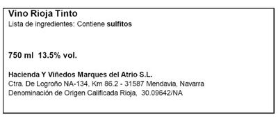 Vino tinto denominaci&oacute;n de origen rioja joven Faustino Rivero Ulecia 75cl