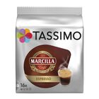 Café espresso Tassimo Marcilla 16 cápsulas