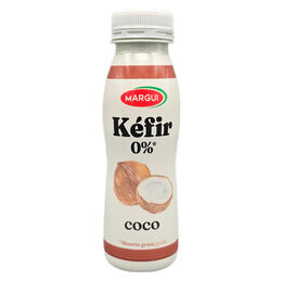 Kéfir líquido 0% sabor coco Margui 250 g