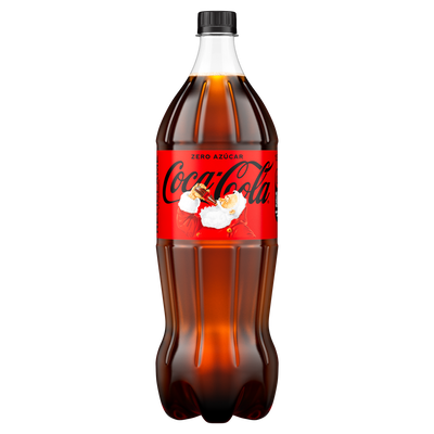 Refresco cola Coca-Cola botella 1,25l zero
