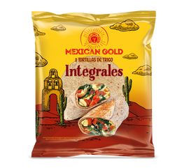 Tortilla de trigo integral Mexican Gold 320g
