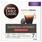 Caf&eacute; espresso intenso descafeinado Nescaf&eacute; Dolce Gusto 16 c&aacute;psulas