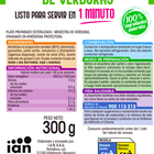 Menestra de verduras s/gluten Alipende 300g
