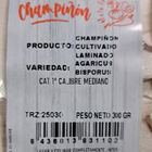 Champiñón laminado bandeja 300 g