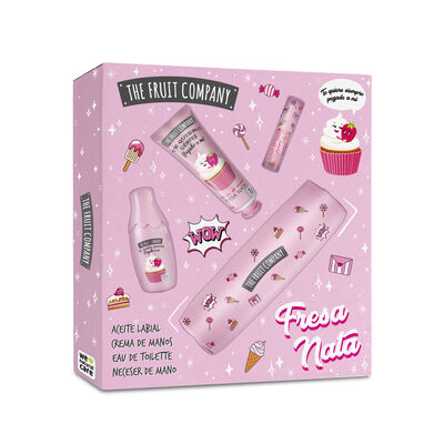 Estuche de colonia fresa nata The Fruit Company