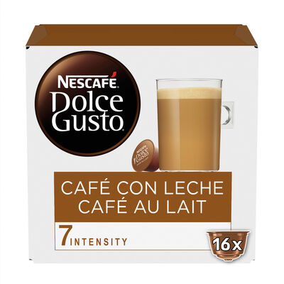 Café nescafé Dolce Gusto 16 cápsulas con leche