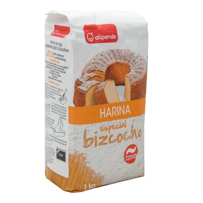 Harina de trigo especial bizcocho levadura Alipende 1kg