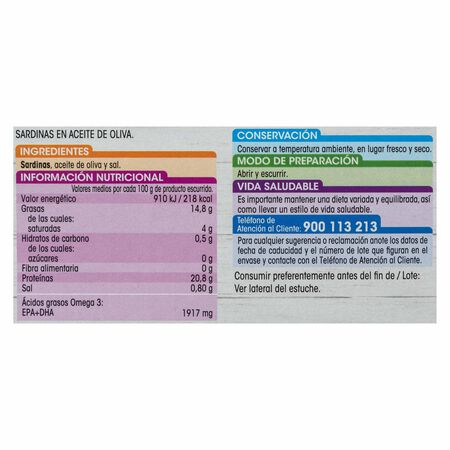 Sardina Alipende pack 2 84g en aceite oliva