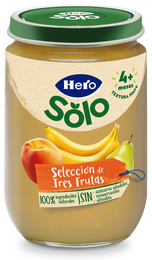 Tarro Hero Solo frutas 190g