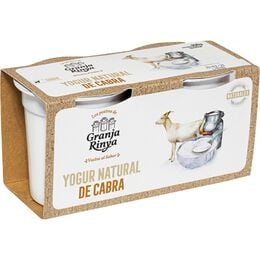 Yogur cabra Granja Rinya Pack 2 Natural 2 ud