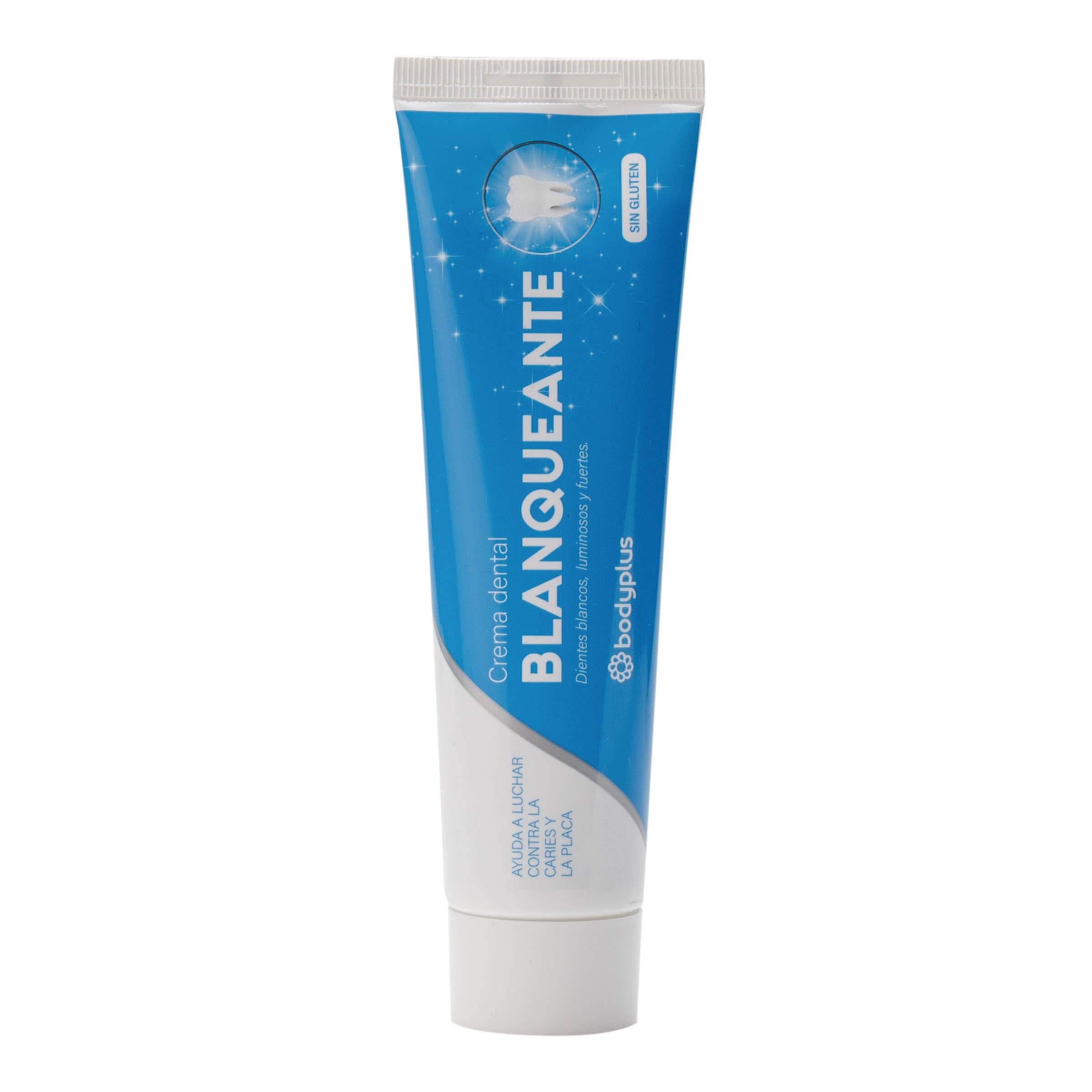 Crema dental Bodyplus 100ml blanqueante