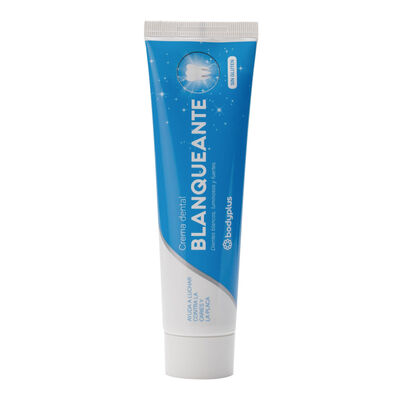 Crema dental Bodyplus 100ml blanqueante