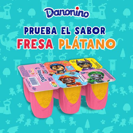 Petit Danonino pack 6 fresa