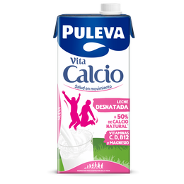Leche Puleva calcio 1l desnatada