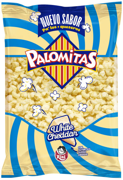 Palomitas con queso cheddar Risi 90g