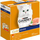 Comida húmeda gato Gourmet Gold mousse mix pack 8