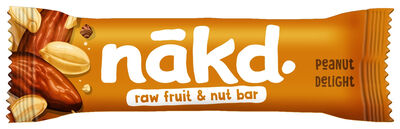 Barrita con sabor a cacahuete Nakd 35g