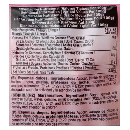 Golosina sin gluten Fini 75g bolas de fresa y nata
