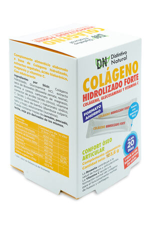 Colágeno hidrolizado forte Distintivo Natural 20uds