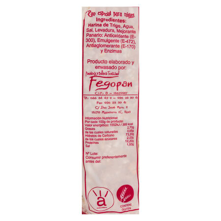 Migas de pan Manvi-Fegopan 500g