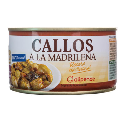 Callos Alipende 380g a la madrileña receta tradicional