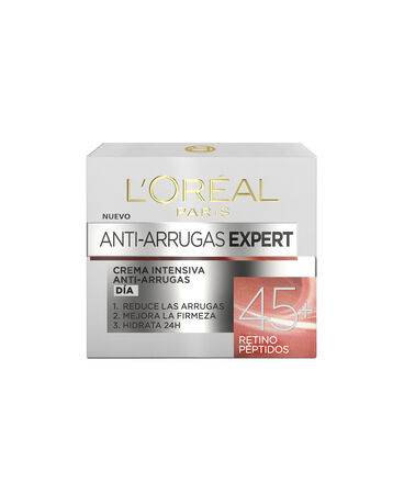 Crema facial de d&iacute;a L'Or&eacute;al 50ml expert 45 + retinol