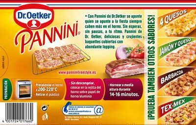 Pannini Dr Oetker 250g bacon