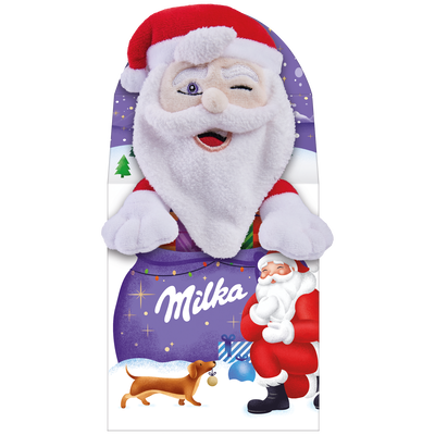 Chocolatinas surtidas con peluche Milka 96g