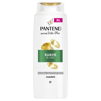 Champú activo nutri-plex suave y liso Pantene Pro-V 625ml