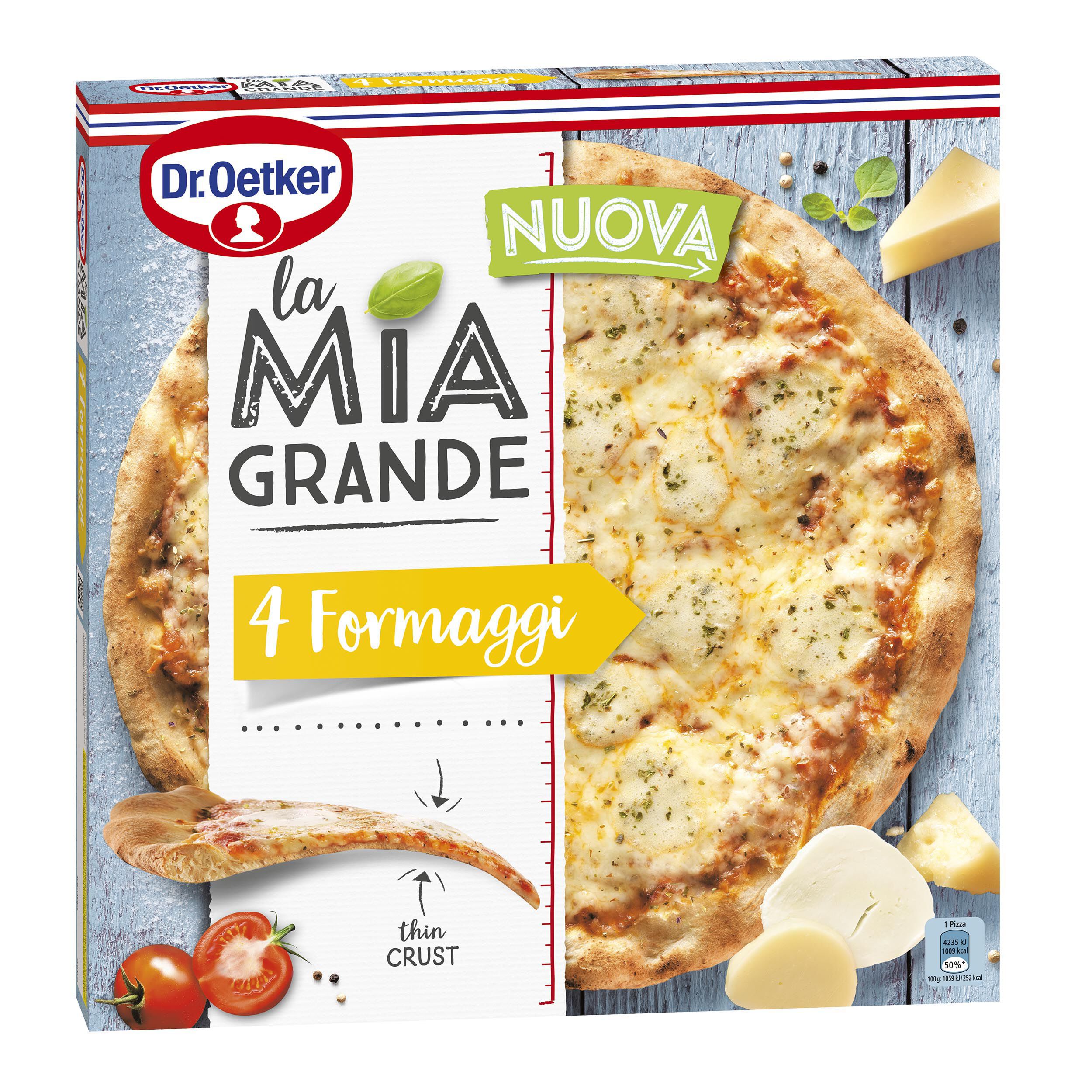 Pizza La Mia Grande Dr Oetker 400g 4 formaggi