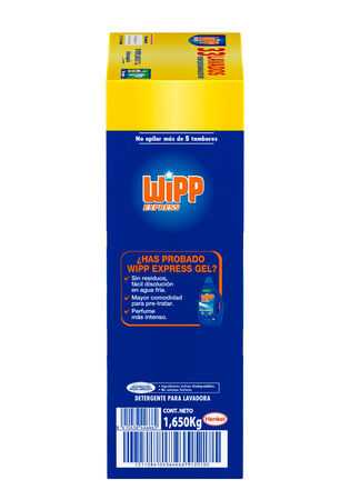 Detergente en polvo Wipp 33 lavados