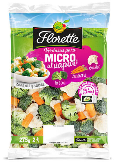 Verdura para microondas Florette 275g