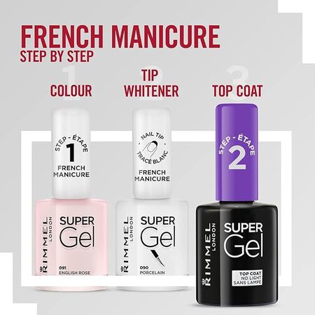 Maquillaje pintauñas Rimmel Super Gel top-coat