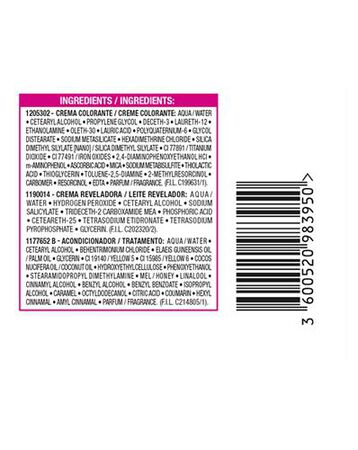 Tinte para el pelo sin amon&iacute;aco Casting Cr&egrave;me Gloss n&ordm; 700 rubio