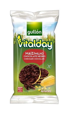 Tortitas maiz Vitalday 100g chocolate