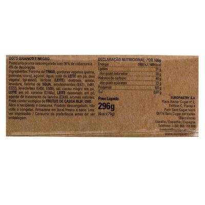 Dots 4 uds blanco y negro