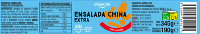 Ensalada china sin gluten Alipende 190g