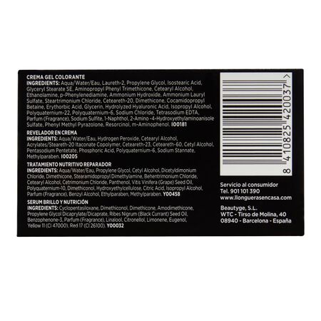 Tinte de cabello Llongueras Color Advance nº 3 castaño oscuro