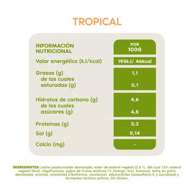 Bebida l&aacute;ctea Danacol colesterol pack 6 tropical