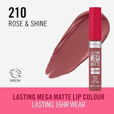 Pintalabios líquido Rimmel Lasting Mega 16h 210
