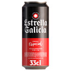 Cerveza rubia especial Estrella Galicia lata 33cl