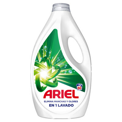 Detergente liquido Ariel 60lav original