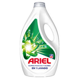 Detergente liquido Ariel 60lav original