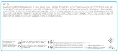 Eau de toilette Caravan hombre 150ml n&ordm;54