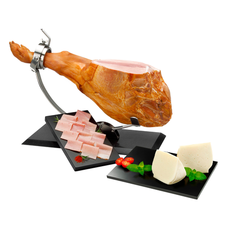 Lote 250g de jamón asado + 250g de queso tronchón