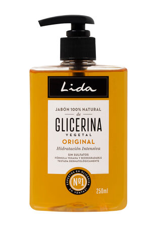 Jabón Liquido Dosificador Lida 250ml Original
