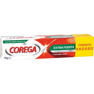 Crema dental fijado Corega 70gr Extra fuerte