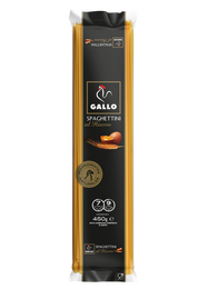 Spaghettini Gallo 450g al huevo