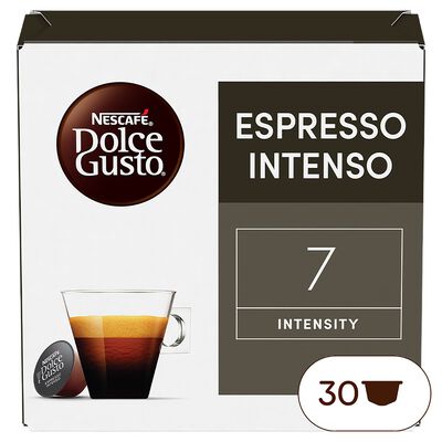 Café espresso intenso Nescafé Dolce Gusto 30 cápsulas