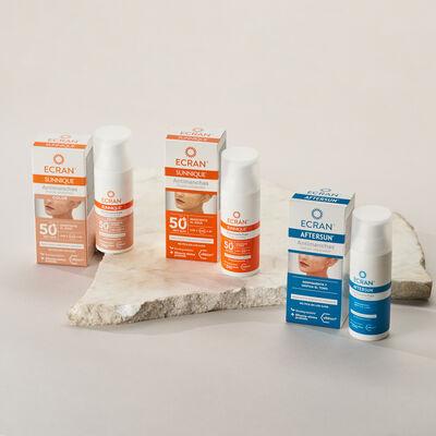 Fluido facial antimanchas Ecran 50ml FP50 Color